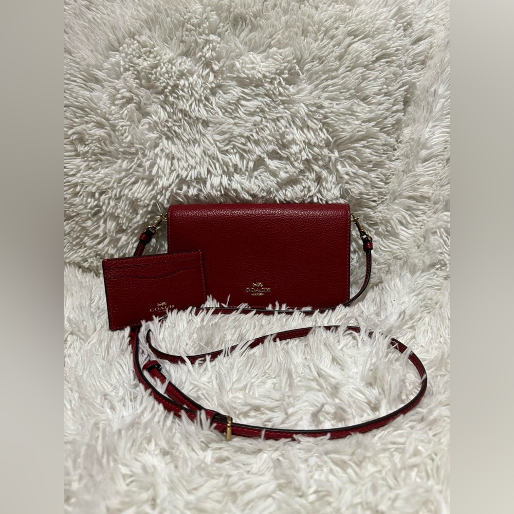 COACH Anna Foldover Crossbody & Card case